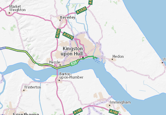 Map of where to have a lie detector test in Hull